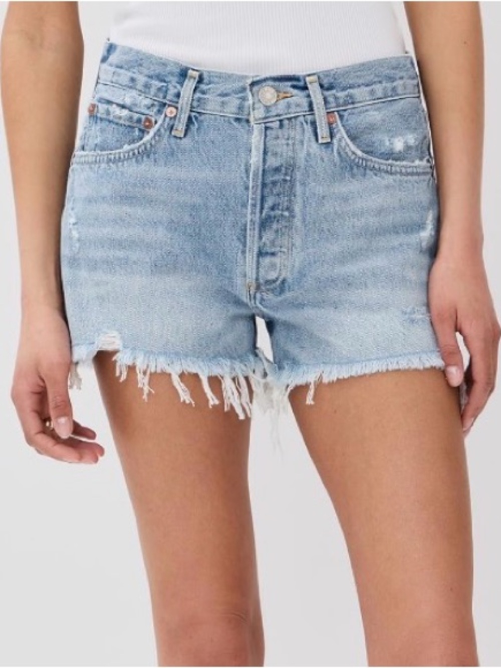 Agolde Parker Vintage Cutoff Shorts Swampmeet Size 26